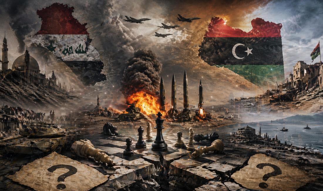 Irak ve Libya örnekleri, Trump'ın çelişkili açıklamaları ve sonuçsuzluk. Trump,