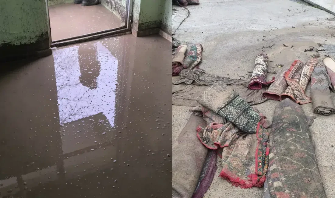 Şırnak genelinde etkisini gösteren şiddetli sağanak yağış günlük yaşamı durma