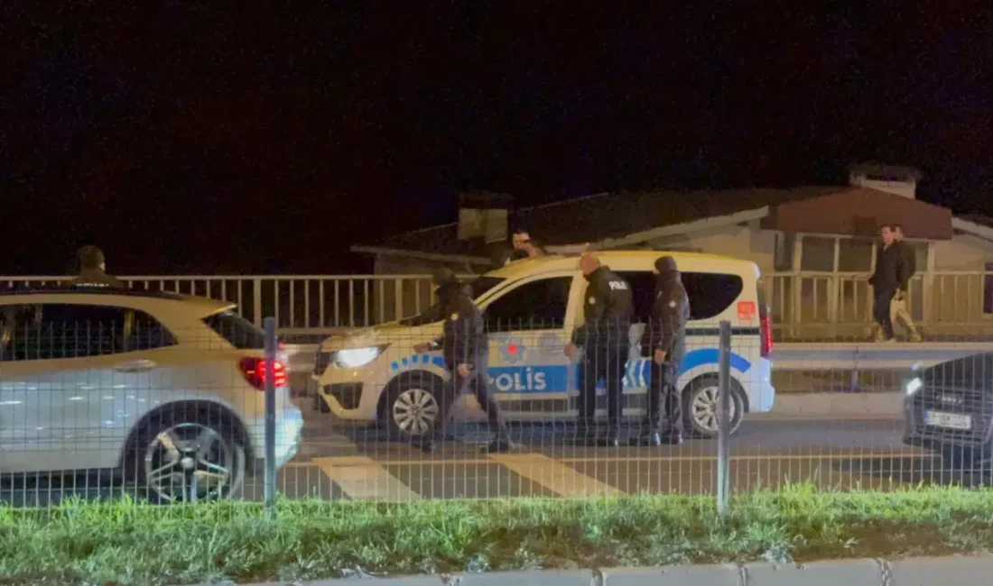 Zonguldak’ın Ereğli ilçesinde gece saatlerinde yaşanan hareketli dakikalar büyük paniğe
