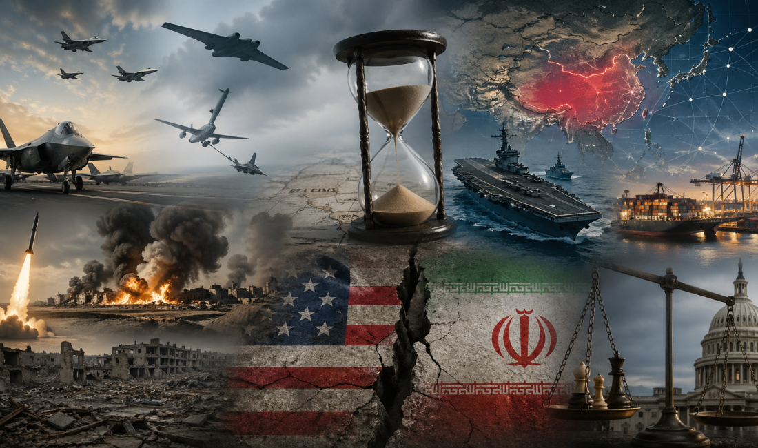 Hava gücüne dayalı stratejinin sınırları, zaman faktörü, Çin ve iç