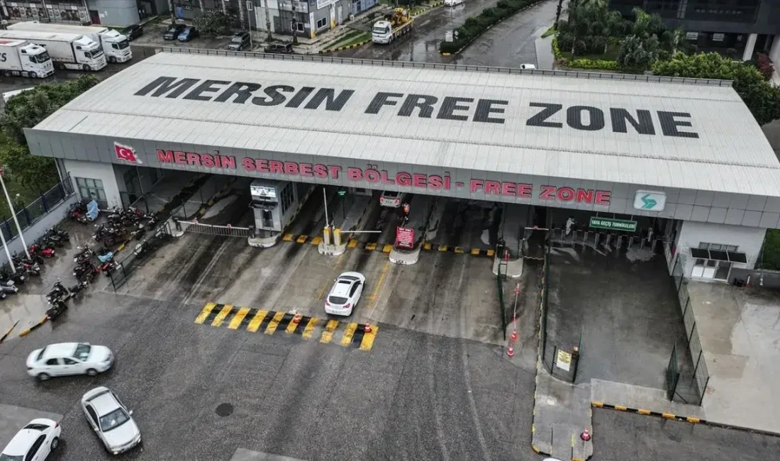 Mersin Serbest Bölgesi 2026 yılının ilk üç aylık döneminde 943