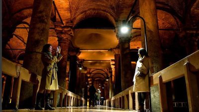 İstanbul’un en görkemli yapılarından biri olan Yerebatan Sarnıcı için alınan