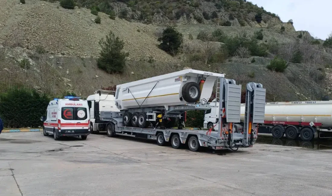 Bilecik’in Vezirhan beldesinde mola vermek amacıyla bir akaryakıt istasyonuna giriş