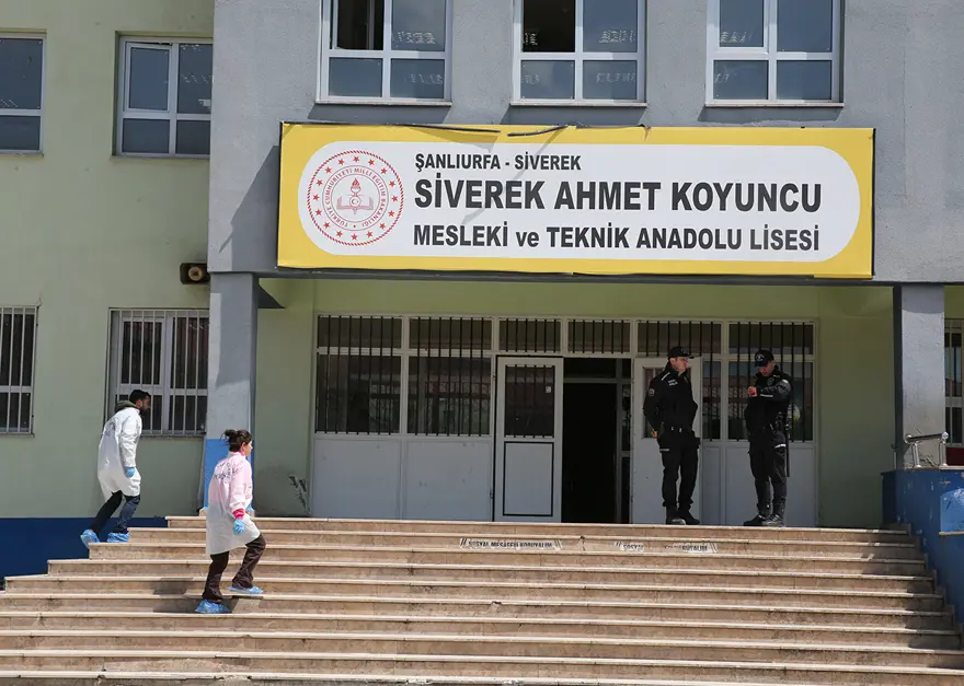 Şanlıurfa’nın Siverek ilçesinde Ahmet Koyuncu Mesleki ve Teknik Anadolu Lisesi’nde
