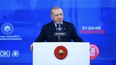 Cumhurbaşkanı Recep Tayyip Erdoğan, İstanbul’da düzenlenen “Ev Sahibi Türkiye” kura