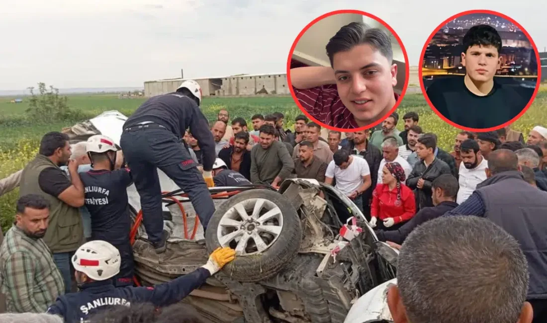 Şanlıurfa ile Akçakale’yi birbirine bağlayan kara yolunda kontrolden çıkan iki