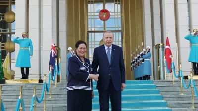Cumhurbaşkanı Recep Tayyip Erdoğan, Yeni Zelanda Genel Valisi Cindy Kiro’yu