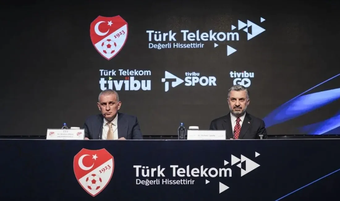 Türkiye Futbol Federasyonu ile Türk Telekom arasında imzalanan tarihi iş