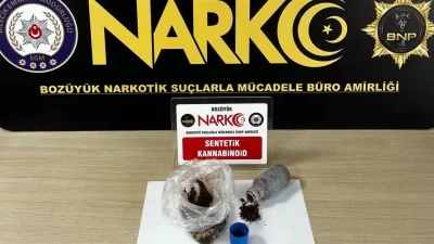 Bilecik’in Bozüyük ilçesinde emniyet güçlerinin zehir tacirlerine yönelik yürüttüğü titiz