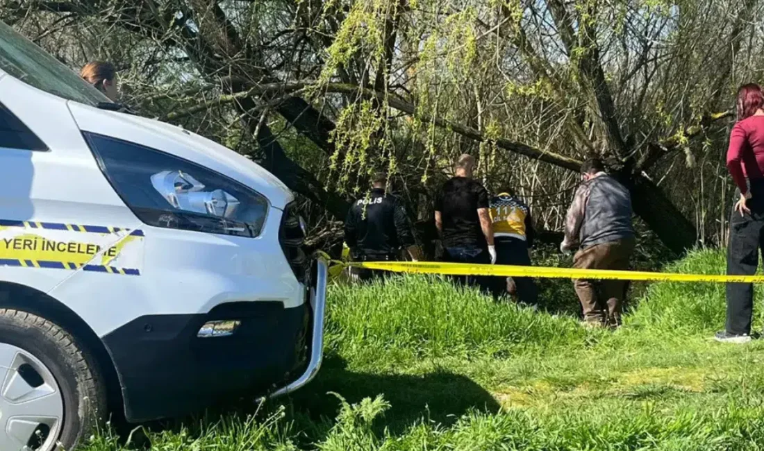 Kütahya’nın Tavşanlı ilçesinde Adranos Çayı kenarındaki ağaçlık alanda bulunan erkek