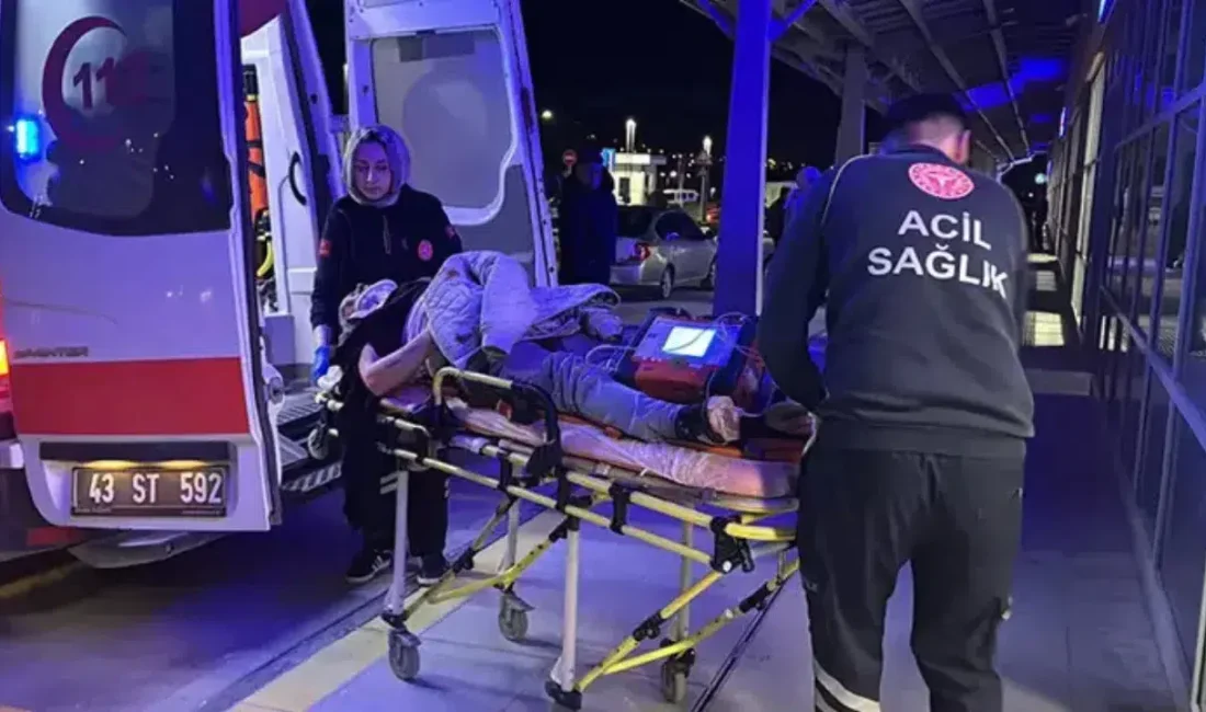Kütahya’da gece saatlerinde alkolün etkisiyle birbirine giren iki kişi arasındaki