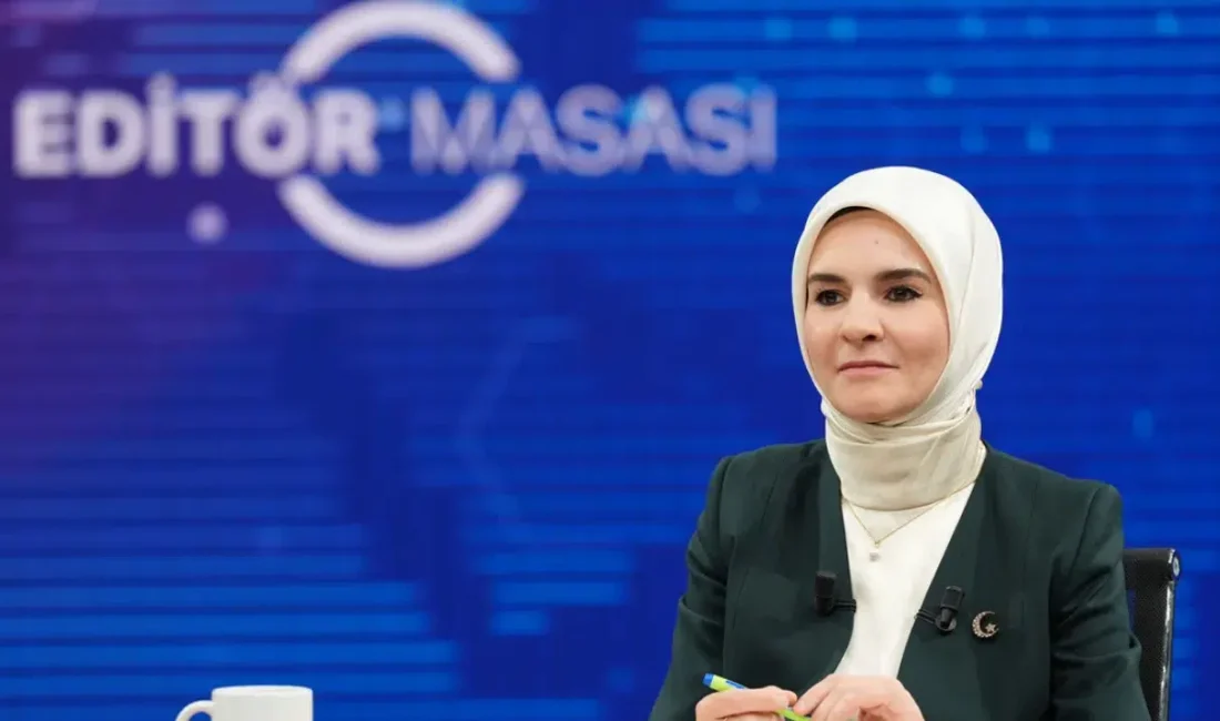 Aile ve Sosyal Hizmetler Bakanı Mahinur Özdemir Göktaş, Anadolu Ajansı