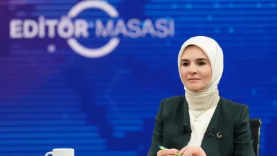 Aile ve Sosyal Hizmetler Bakanı Mahinur Özdemir Göktaş, Anadolu Ajansı