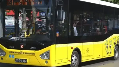 Aydın Büyükşehir Belediyesi sınırları içerisinde toplu taşıma ve taksi ücretlerinde