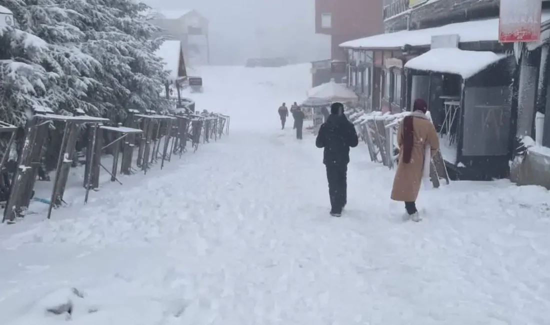 Kış turizminin en önemli merkezlerinden biri olan Kartepe’de beklenen kar