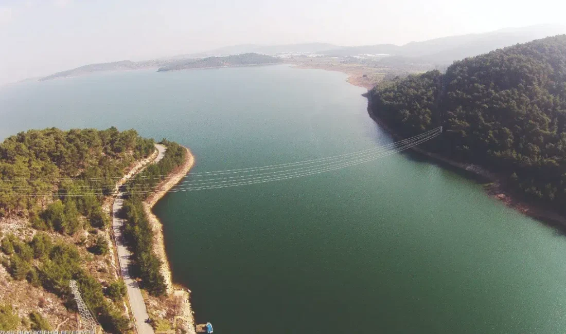 İzmir’de kavurucu sıcakların etkisini hissettirmeye başladığı bugünlerde kentin su ihtiyacını