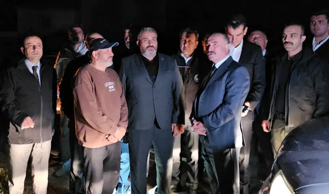 Çorum’da meydana gelen şiddetli hortumun ardından afet bölgesine giden Vali