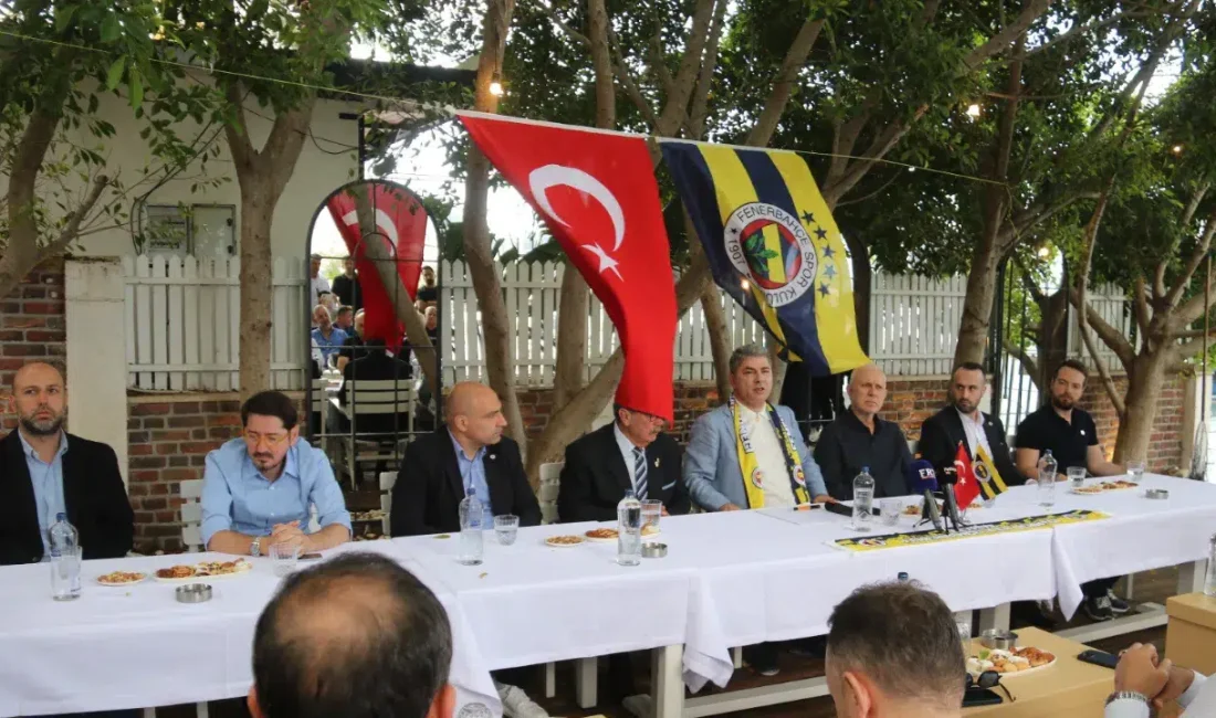 Fenerbahçe Başkan Adayı Hakan Safi, Fethiye’de kongre üyeleri ve sarı-lacivertli