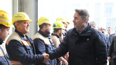 Enerji ve Tabii Kaynaklar Bakanı Alparslan Bayraktar, Eti Maden İşletmeleri