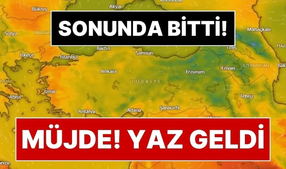Türkiye genelinde bir süredir devam eden serin ve yağışlı hava