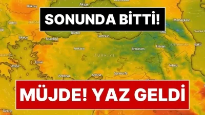 Türkiye genelinde etkili olan serin ve yağışlı havalar yerini kavurucu