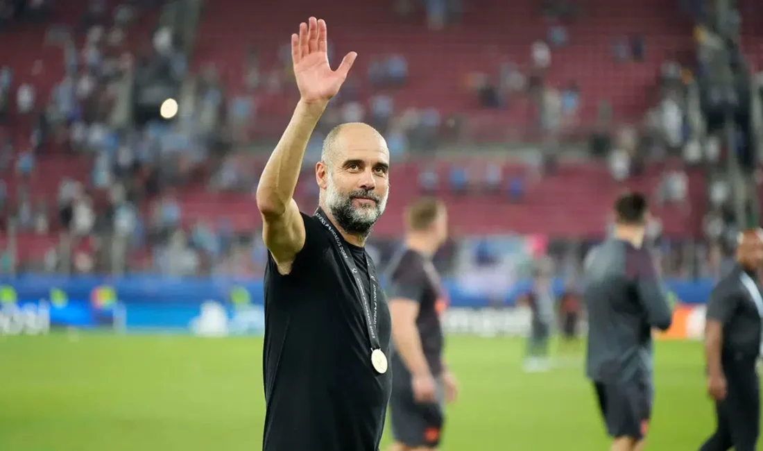 İngiltere Premier Lig devlerinden Manchester City’nin başında tarih yazan Pep