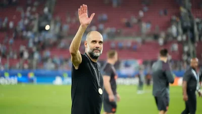 İngiltere Premier Lig devlerinden Manchester City’nin başında tarih yazan Pep