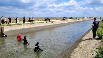 Edirne’nin İpsala ilçesinde sulama kanalına düşerek akıntıya kapılan vatandaşla ilgili