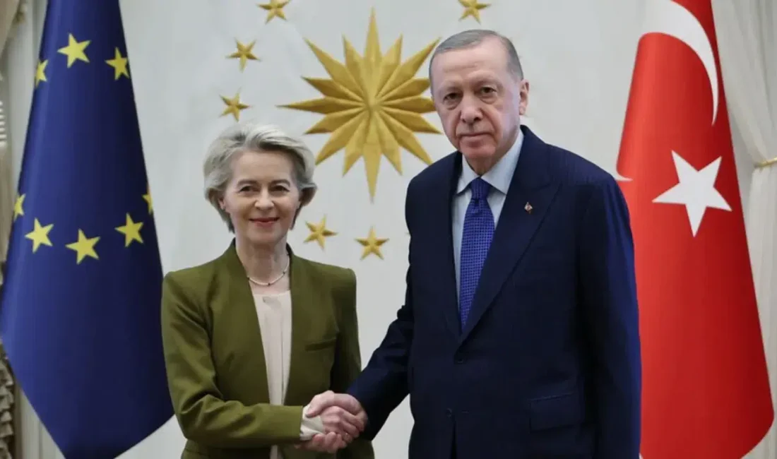 Cumhurbaşkanı Recep Tayyip Erdoğan, AB Komisyonu Başkanı Ursula von der