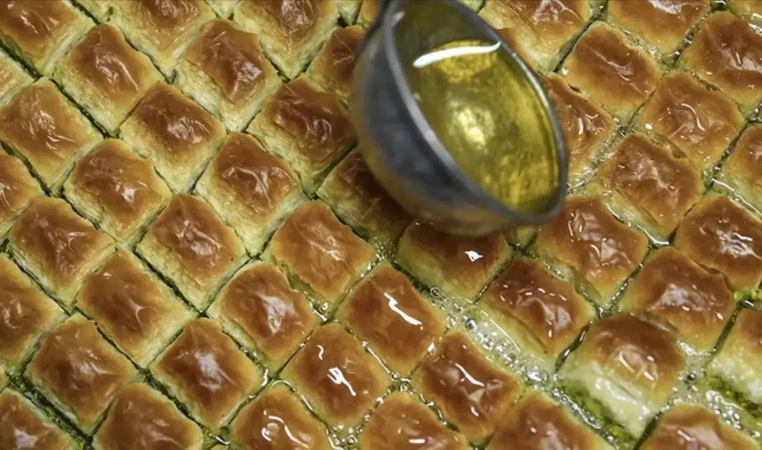 Kurban Bayramı’na sayılı günler kala tescilli Gaziantep baklavasına talep adeta