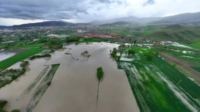 Tokat genelinde dört gündür aralıksız devam eden şiddetli sağanak yağışlar