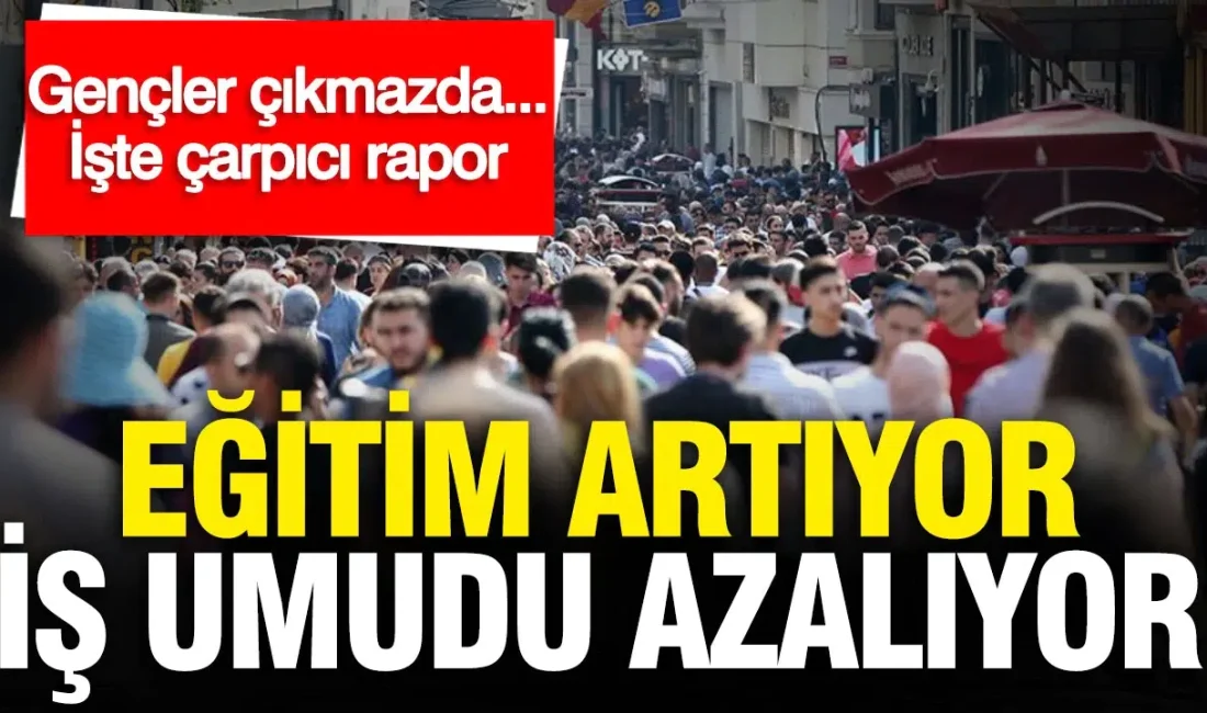 İstanbul’da gençlerin eğitim seviyesi hızla yükselirken, işgücü piyasasının bu değişime