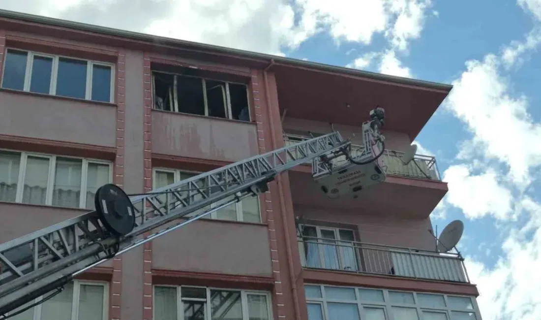 Eskişehir’in Gökmeydan Mahallesi’nde yer alan 4 katlı bir apartmanın son