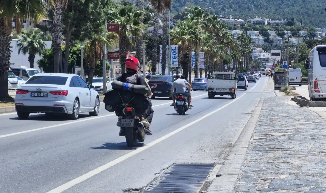 Kurban Bayramı tatilini Muğla’nın gözde turizm merkezi Bodrum’da geçiren binlerce