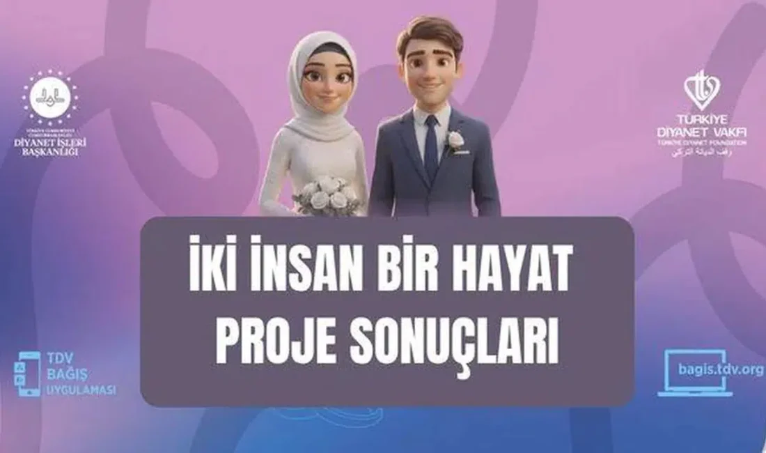 Türkiye Diyanet Vakfı tarafından evlilik hazırlığındaki gençlere destek olmak amacıyla