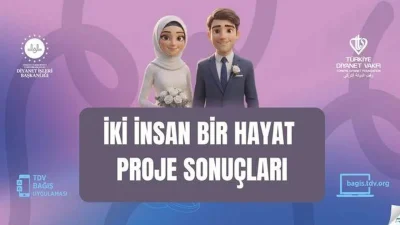 Türkiye Diyanet Vakfı tarafından evlilik hazırlığındaki gençlere destek olmak amacıyla