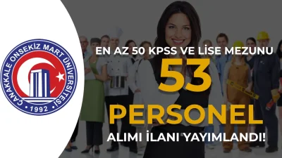 Çanakkale Onsekiz Mart Üniversitesi bünyesindeki eksikliği gidermek amacıyla 2024 yılı