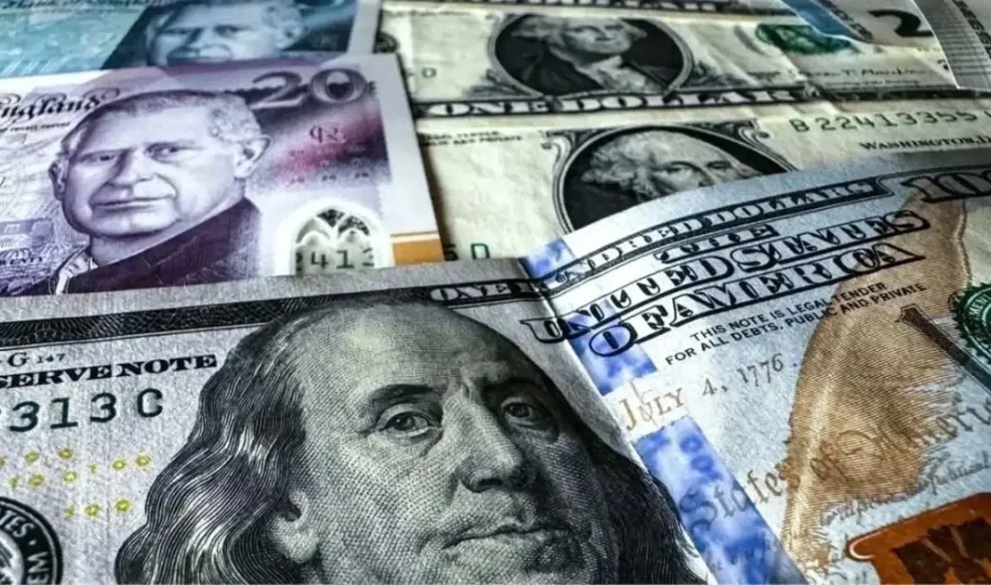 Serbest piyasada haftanın yeni işlem gününde döviz kurları hareketli bir