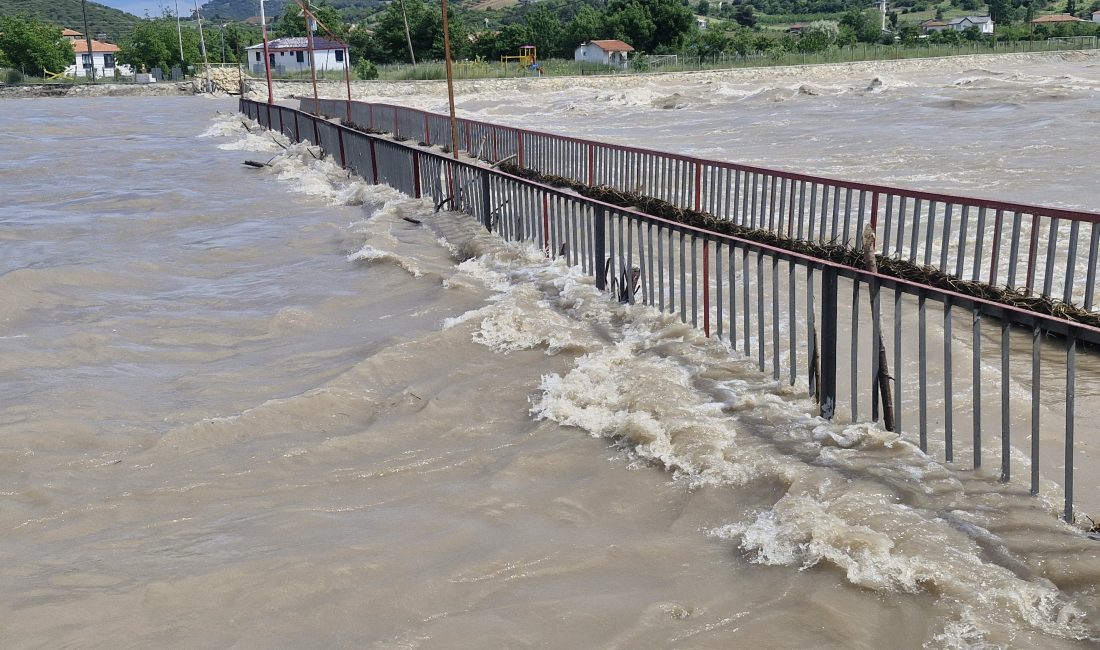 Tokat’ta aşırı yağışların ardından Almus Baraj Gölü tamamen doldu ve