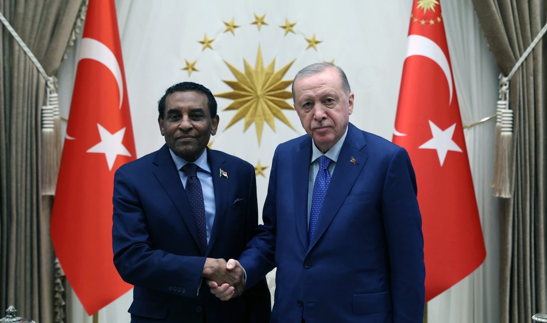 Cumhurbaşkanı Recep Tayyip Erdoğan, çalışma ziyareti kapsamında Türkiye’ye gelen Sudan