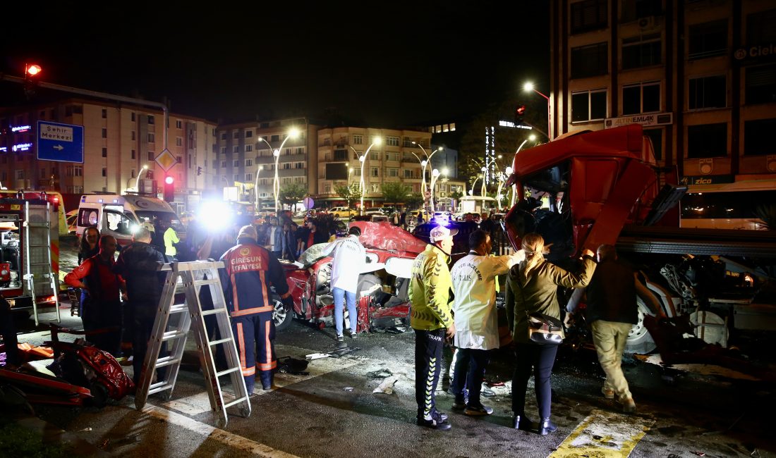 Giresun’da aynı aileden 5 kişinin hayatını kaybettiği ve 6 kişinin