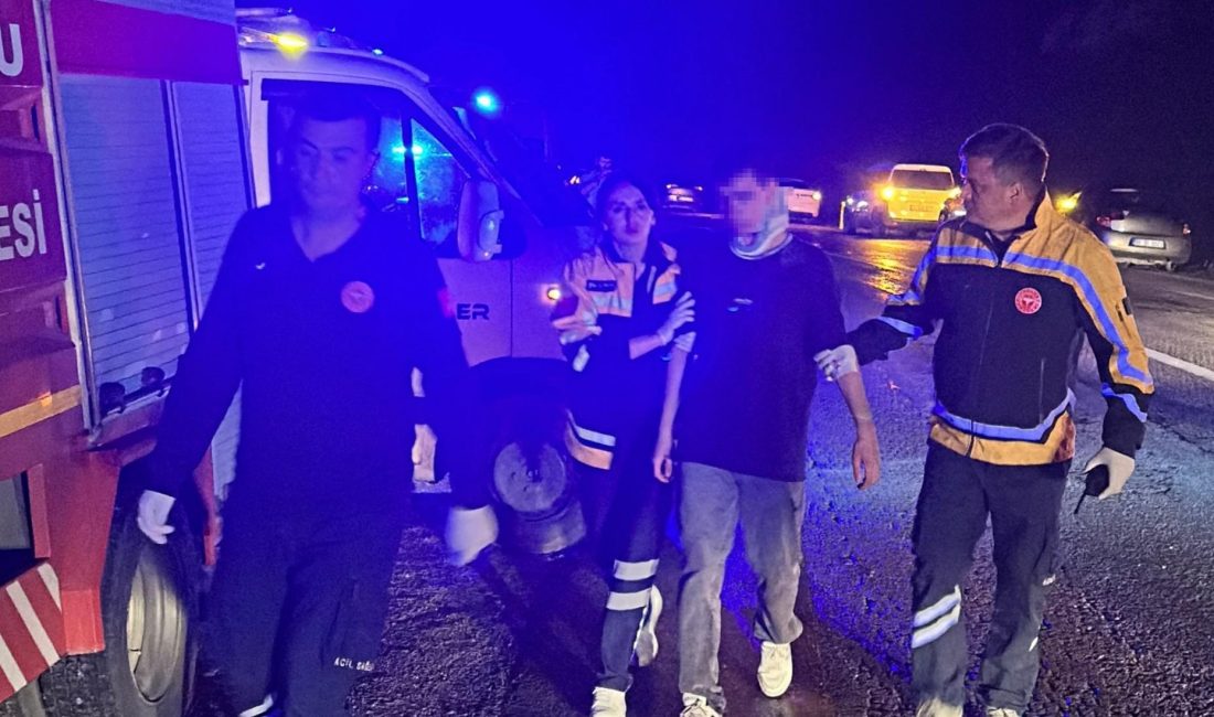 Kastamonu’nun İnebolu ilçesinde bayram tatili için bir araya gelen nişanlı