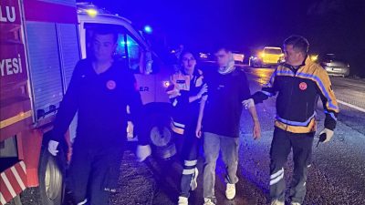 Kastamonu’nun İnebolu ilçesinde bayram tatili için bir araya gelen nişanlı
