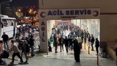 Şanlıurfa’nın Birecik ilçesinde akşam saatlerinde meydana gelen korkunç olayda arazi