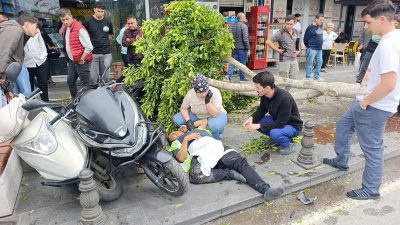 Antalya’nın Manavgat ilçesinde kırmızı ışık ihlali ve aşırı hızın birleştiği