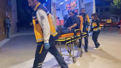 Bursa’nın İnegöl ilçesinde motosikletle çarpışan ve yaralanan bisiklet sürücüsünün alkollü
