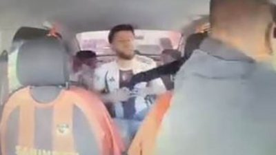 Gaziantep’te kız arkadaşıyla birlikte ticari taksi şoförünü rehin alan ve