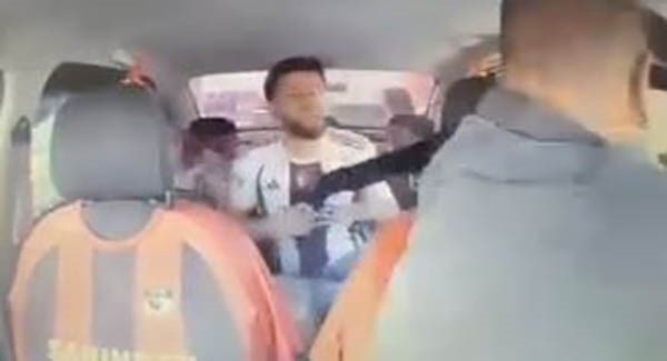 Gaziantep’te kız arkadaşıyla birlikte ticari taksi şoförünü rehin alan ve