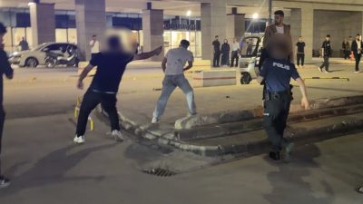 Adıyaman Eğitim ve Araştırma Hastanesinde gece yarısı hareketli dakikalar yaşandı.