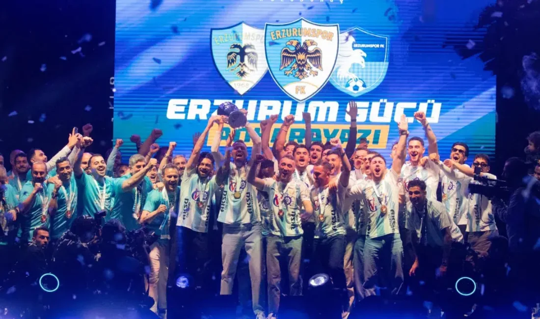 Erzurumspor FK, tam 5 yıllık uzun bir bekleyişin ardından Türkiye’nin